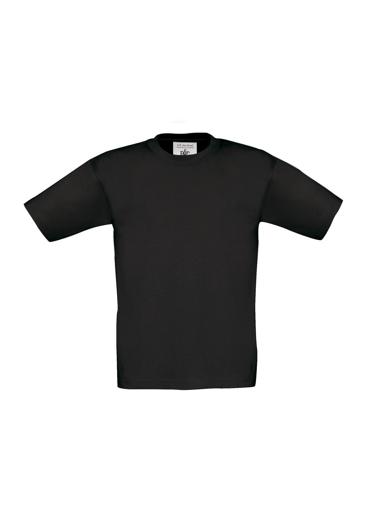 T-shirt voor kids zwart kinder shirt