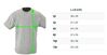 foto 3 T-shirt voor meisjes appel groen ronde hals 