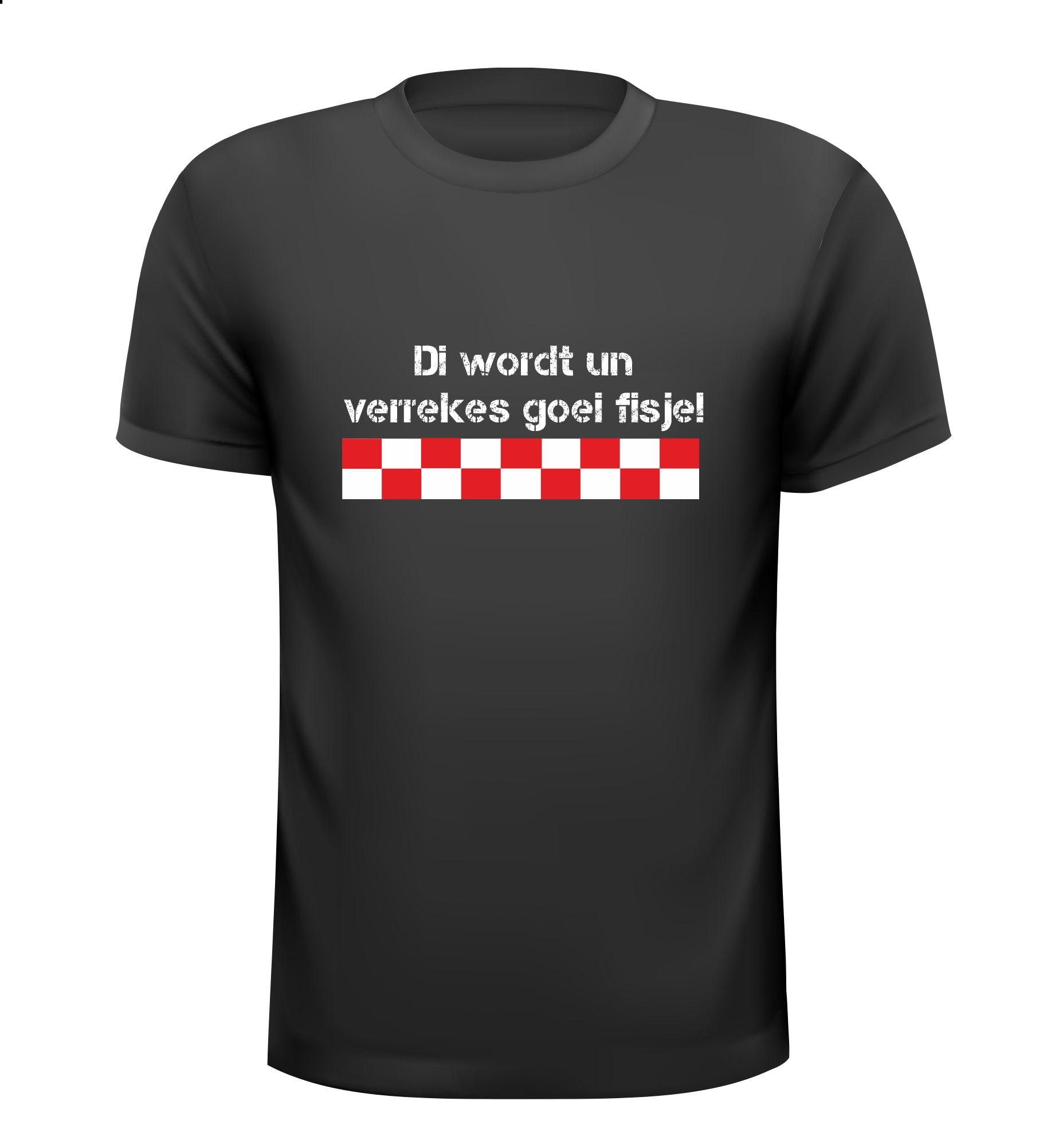 T-shirtje voor Brabander Di wordt un verrekes goei fisje!