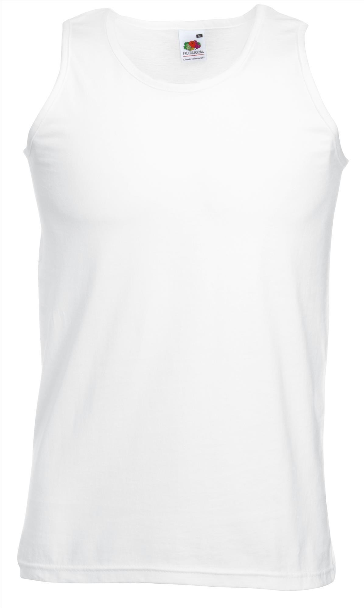 Tanktop voor mannen wit