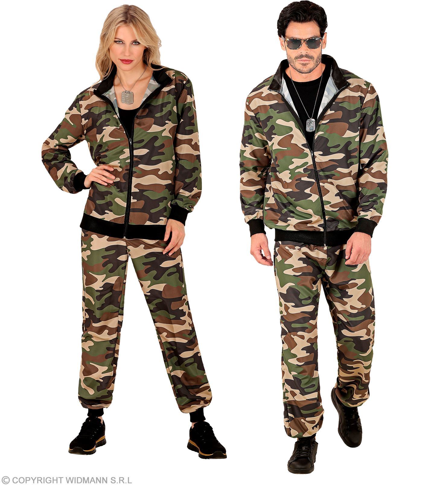 Trainingspak camouflage`leger groen army