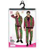 foto 4 Trainingspak tijgerprint jaren 80 kleuren superfout outfitje carnaval 2024