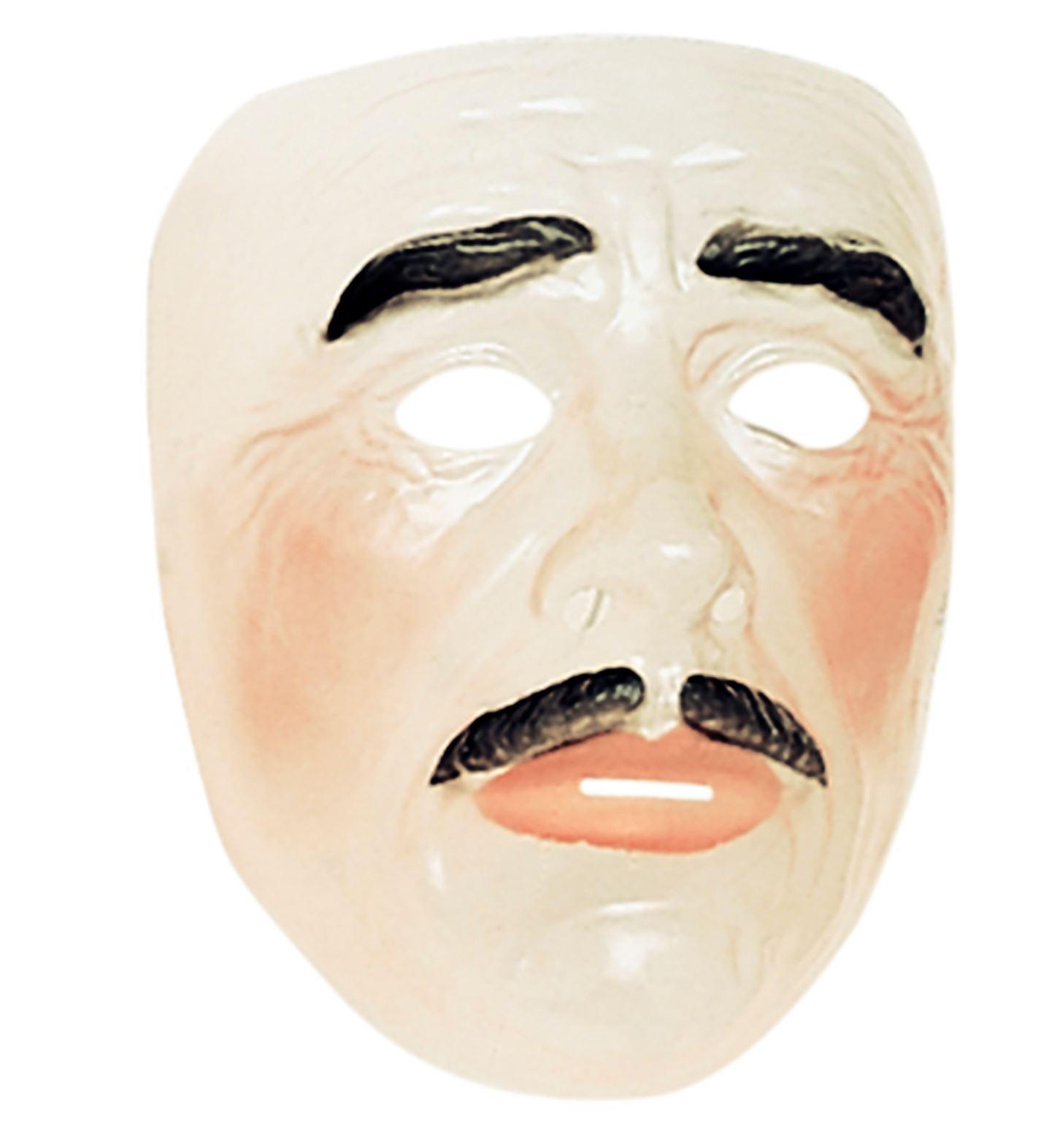 Transparant masker heren