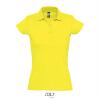 Trendy dames polo lemon jersey