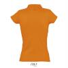 foto 2 Trendy dames polo oranje jersey