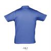 foto 2 Trendy heren polo royal blauw jersey