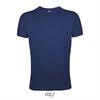 Trendy heren slim fit T-shirt donkerblauw