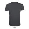 foto 2 Trendy heren slim fit T-shirt donkergrijs