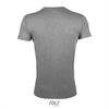 foto 2 Trendy heren slim fit T-shirt grijs melange
