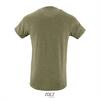 foto 2 Trendy heren slim fit T-shirt heather khaki