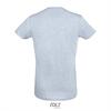 foto 2 Trendy heren slim fit T-shirt heather sky