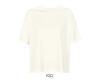 Trendy Oversized T-shirt dames off white