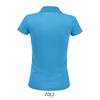 foto 2 Trendy polo shirt aqua blauw voor haar dames polo