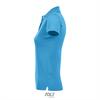 foto 3 Trendy polo shirt aqua blauw voor haar dames polo 