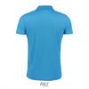 foto 2 Trendy polo shirt aqua blauw voor hem