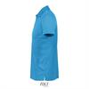 foto 3 Trendy polo shirt aqua blauw voor hem 