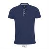 Trendy polo shirt donkerblauw voor hem