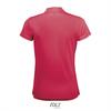 foto 2 Trendy polo shirt neon koraal rood voor haar dames polo