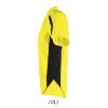 foto 3 Twee kleurig sportshirt voor heren geel met zwart 