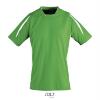 foto 1 Twee kleurig sportshirt voor heren groen met wit