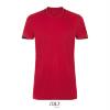 foto 1 Unisex sportshirt met een V-neck rood