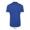 foto 2 Unisex sportshirt met een V-neck royal blauw