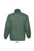 foto 2 Unisex waterdichte windbreaker jas met een kap regenjas groen