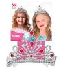foto 5 Zilveren tiara met roze edelstenen voor kinderen