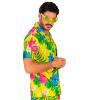 foto 5 Zomers Heren Hawaiiaans Shirt - Geel & Groen