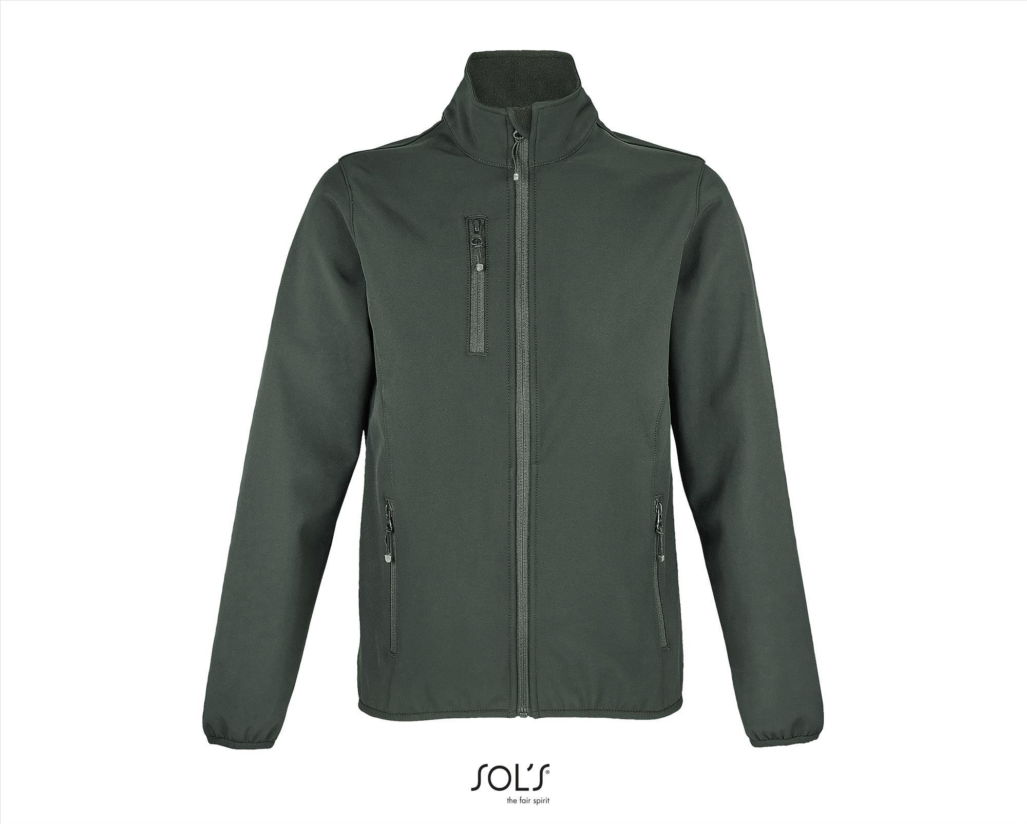3 laags Softshell Jacket voor dames bos groen
