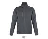 3 laags Softshell Jacket voor dames houtskool grijs