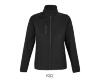 3 laags Softshell Jacket voor dames zwart
