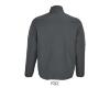 foto 2 3 laags Softshell Jacket voor heren houtskool grijs