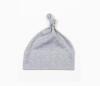 Baby muts grijs melange bedrukbaar te personaliseren
