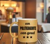 foto 2 Beker glittergoud voor een politieagente van goud