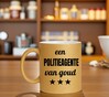 foto 3 Beker glittergoud voor een politieagente van goud