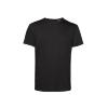 Biologische milieubewuste trendy T-shirt black pure heren te personaliseren