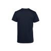 foto 2 Biologische milieubewuste trendy T-shirt Marine blauw heren te personaliseren