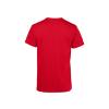 foto 2 Biologische milieubewuste trendy T-shirt rood heren te personaliseren