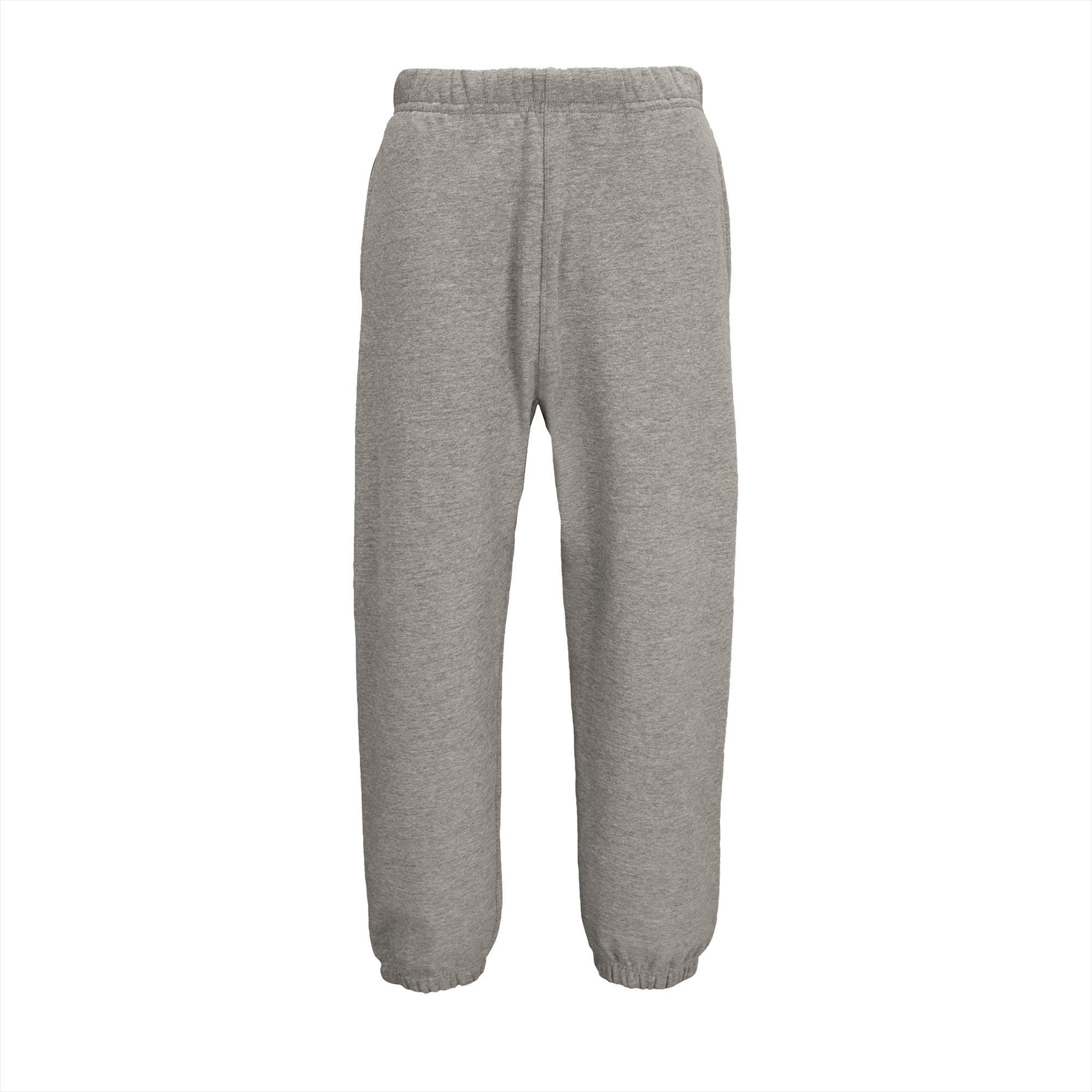 comfortabele jogpants grijs melange