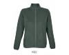 Dames fleece jacket forest groen van polyester te personaliseren