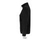 foto 3 Dames fleece jacket zwart van gerecycled polyester te personaliseren 