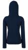 foto 2 Dames hoodie diep Marine blauw personaliseren je eigen hoodie super origineel 