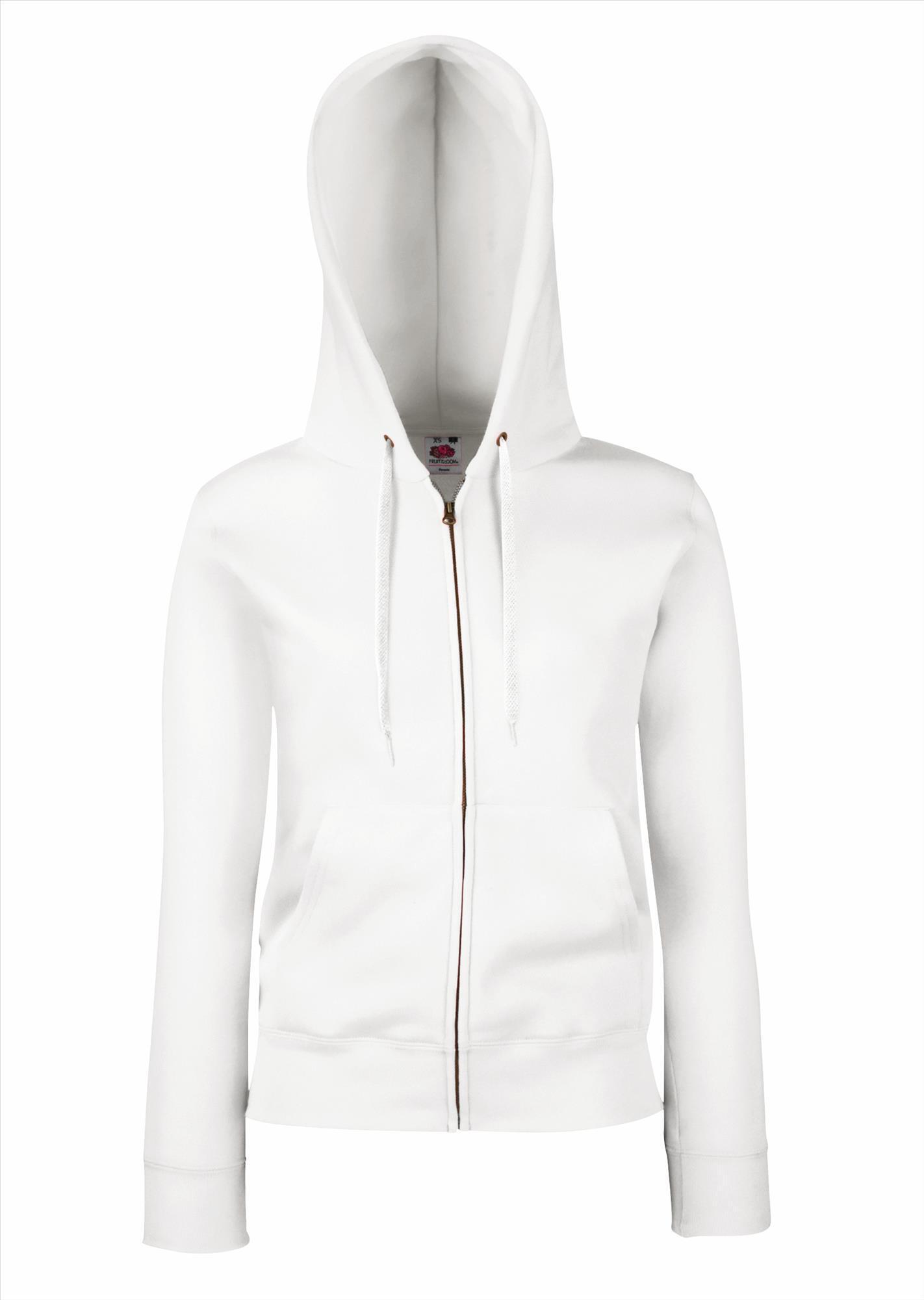Dames hoodie wit je eigen hoodie personaliseren voor dames