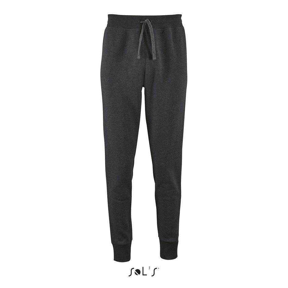 Dames jogging broek charcoal melange