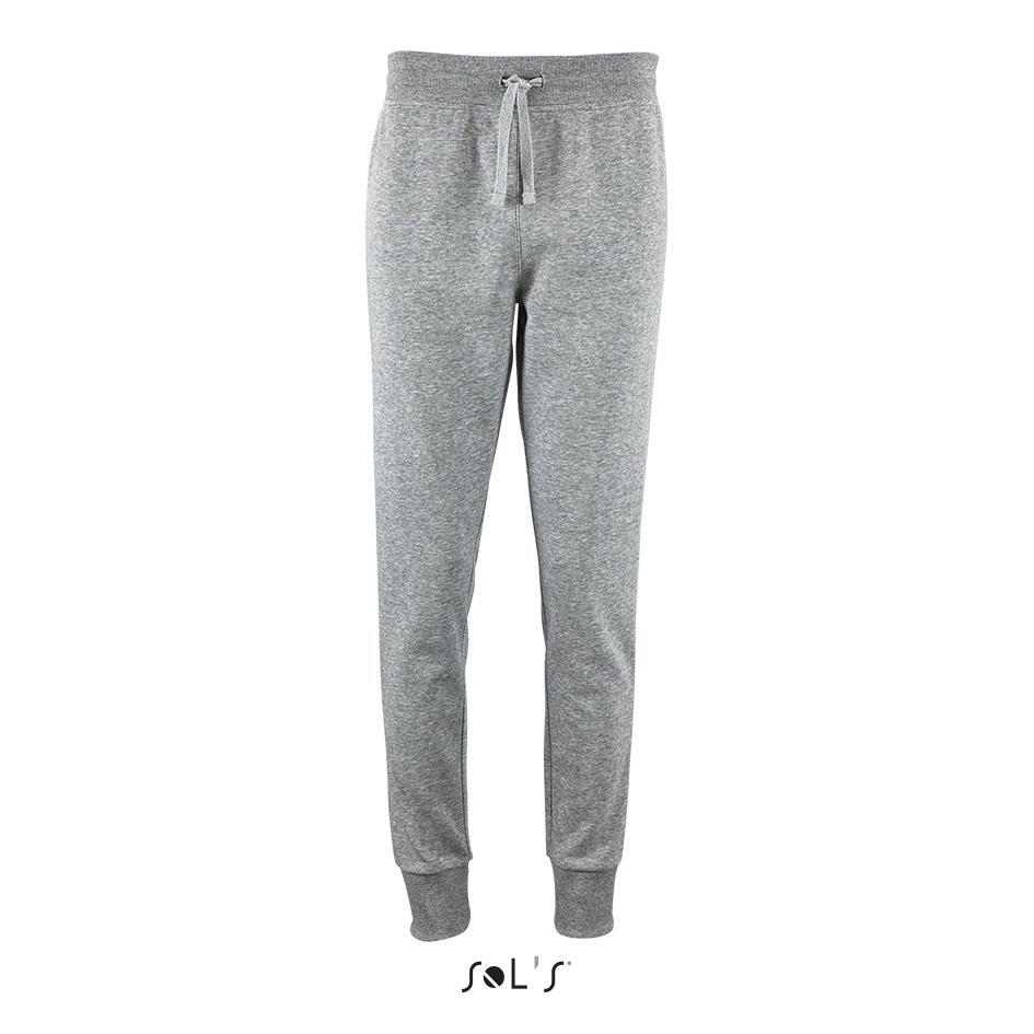 Dames jogging broek grijs melange