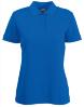 Dames polo royal blauw te personaliseren bedrukken polo