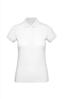 Dames Polo van katoen wit te bedrukken personaliseren