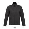 Dames softshell houtskool grijs Ademend, winddicht, waterafstotend