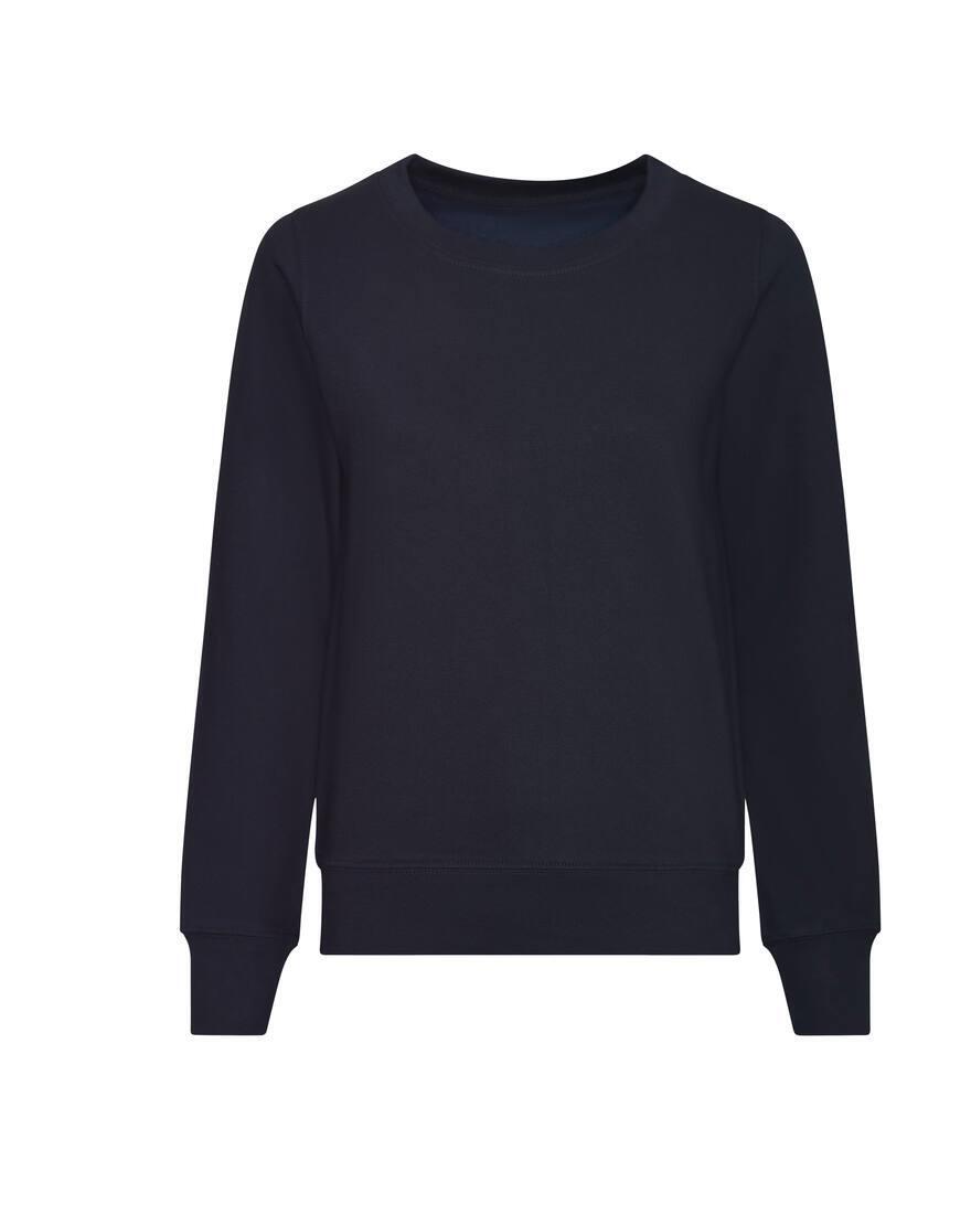 Dames sweater new french navy te personaliseren
